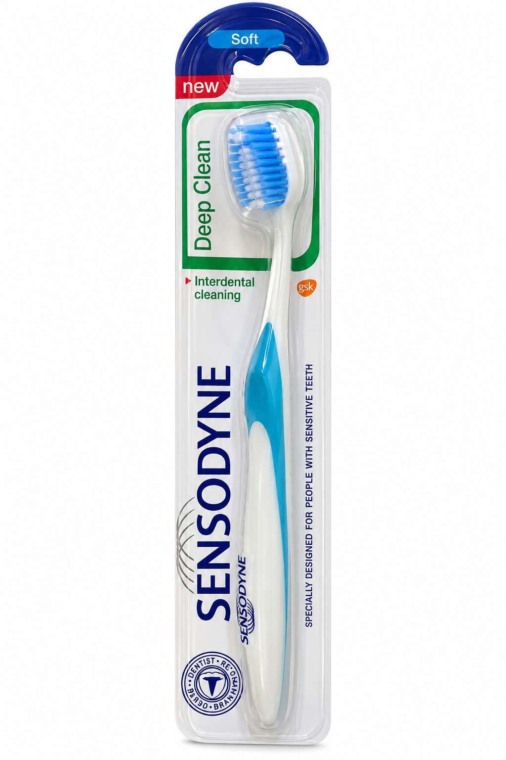 Sensodyne Brosse à Dents Deep Clean Souple