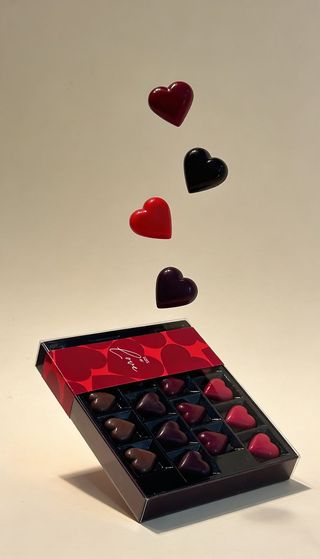 Coffret Cœurs Chocolat – Édition Saint-Valenti