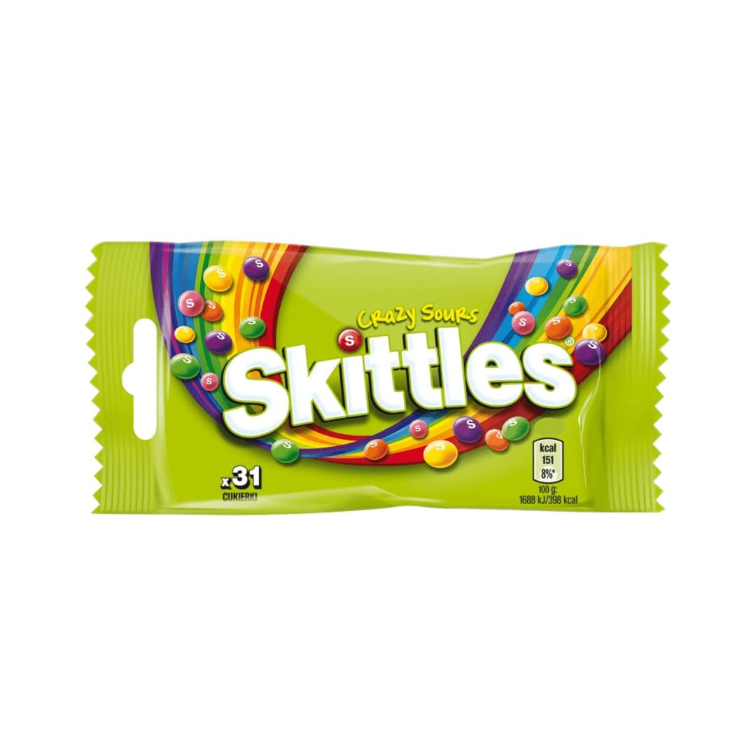 Skittles Crazy Sours – Bonbons Acidulés 100 g