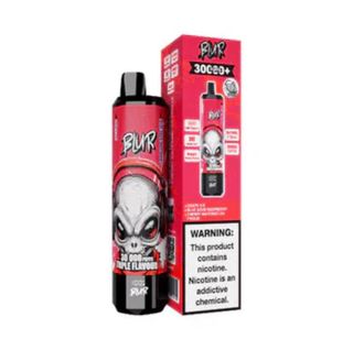 Blur 30000 Puffs 2% - 3 Flavors In 1 - Grape Ice / Blue Sour Raspberry / Cherry Watermelon Freeze