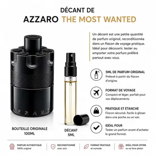 Azzaro The Most Wanted – Décant 5ML