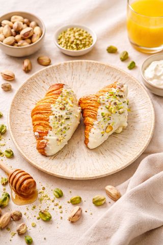 Croissant Pistachio Cream individuel