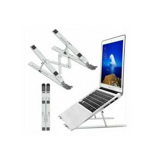 Support Portable Réglable en Alliage d'aluminium Socle Pour MacBook,PC,Tablette Support pliable