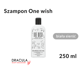 One Wish Szampon Sierść Biała/Jasna 250ml