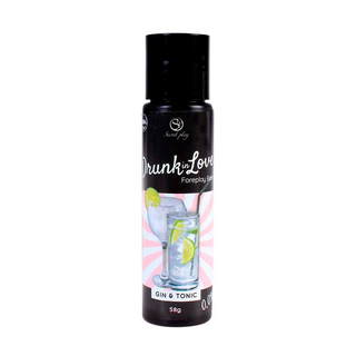 LUBRICANTE GIN & TONIC - Comestible DRUNK IN LOVE 60ml
