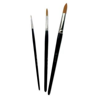 Accord kit de pinceaux peinture-3 pinceaux peinture enfant