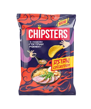 Чипси Chipster's Гострий рамен 90г