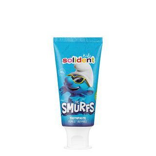 Натуральна зубна паста Solident Kids / лісові ягоди The Smurfth з фтором 1000 ppm