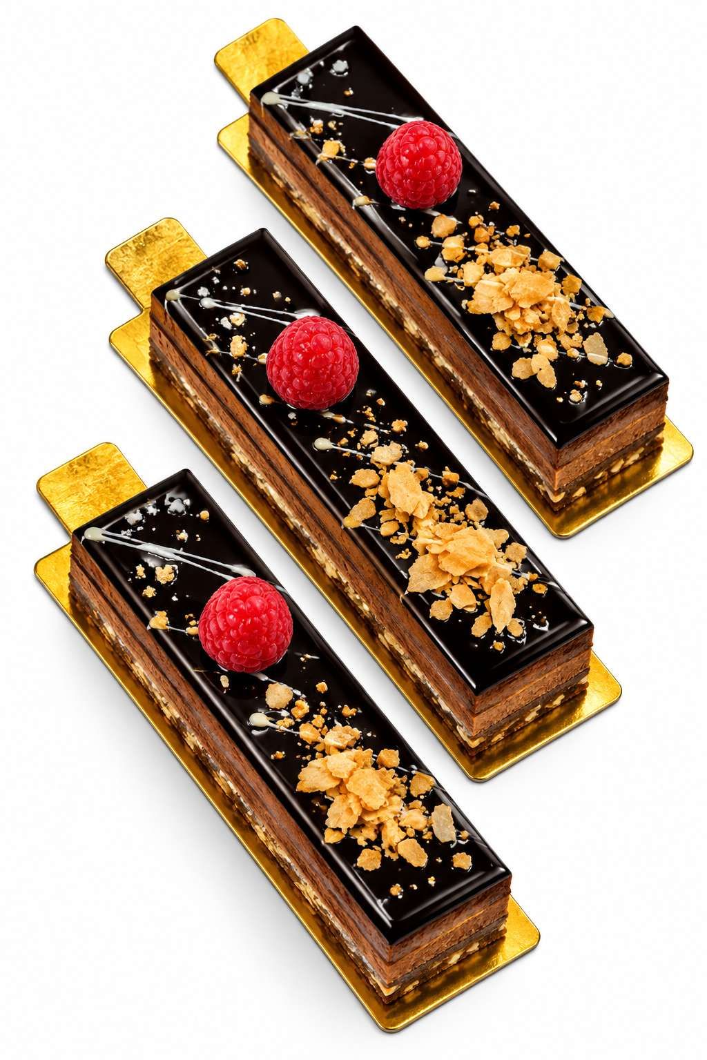 Pâtisserie Chocolat Amande Effilée 1 piece