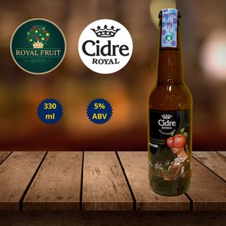“Apple” ნახევრად ტკბილი სიდრი, 0,33 ლ, Cidre Royal