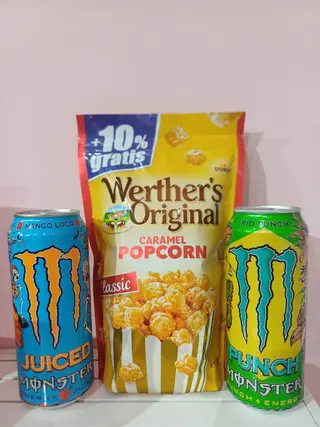 OFFRE DUO : POP CORN ET MONSTER MANGO LOCO ET RIO PUNCH