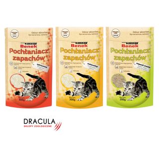 BENEK Pochłaniacz zapachów o zapachu cytrusowym, 300 g
