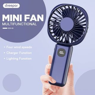 Mini Ventilateur Portable Rechargeable USB – Ventilation Puissante & Silencieuse