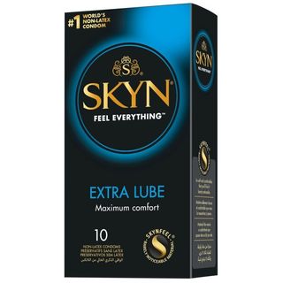 Безлатексні презервативи SKYN Extra Lube 10 шт.