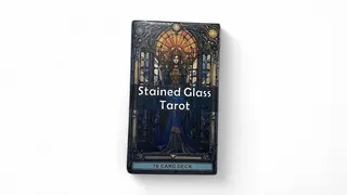 ტაროს კარტი Stained glass tarot