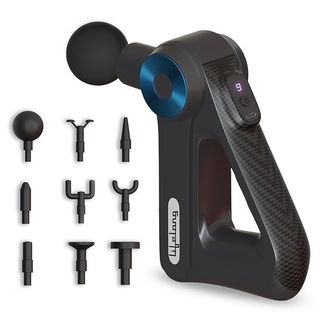 Pistolet de massage rechargeable pour soulager la douleur, avec 9 têtes de massage