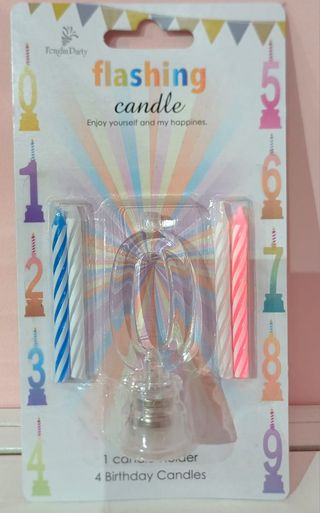 BOUGIE LED avec 4 BOUGIES