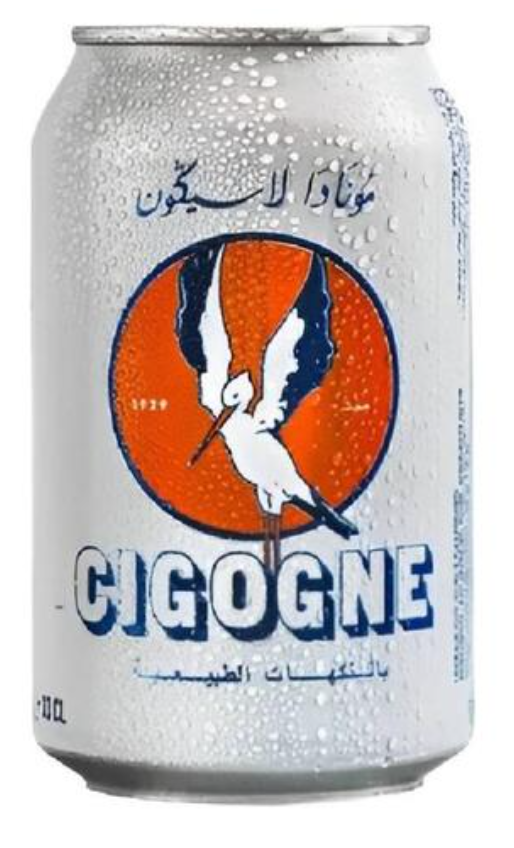 Cigogne Boisson Gazeuse aux Arômes Naturels – Canette