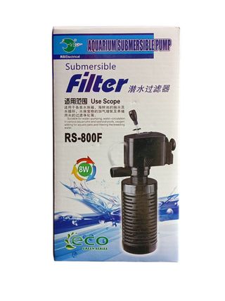 Filtre Submersible Électrique pour Aquarium 300 L/H