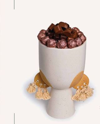 support chocolats pompon 400gr