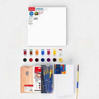 KIT D’ARTISTE DÉBUTANT (PACK ) – TOILES & GOUACHE