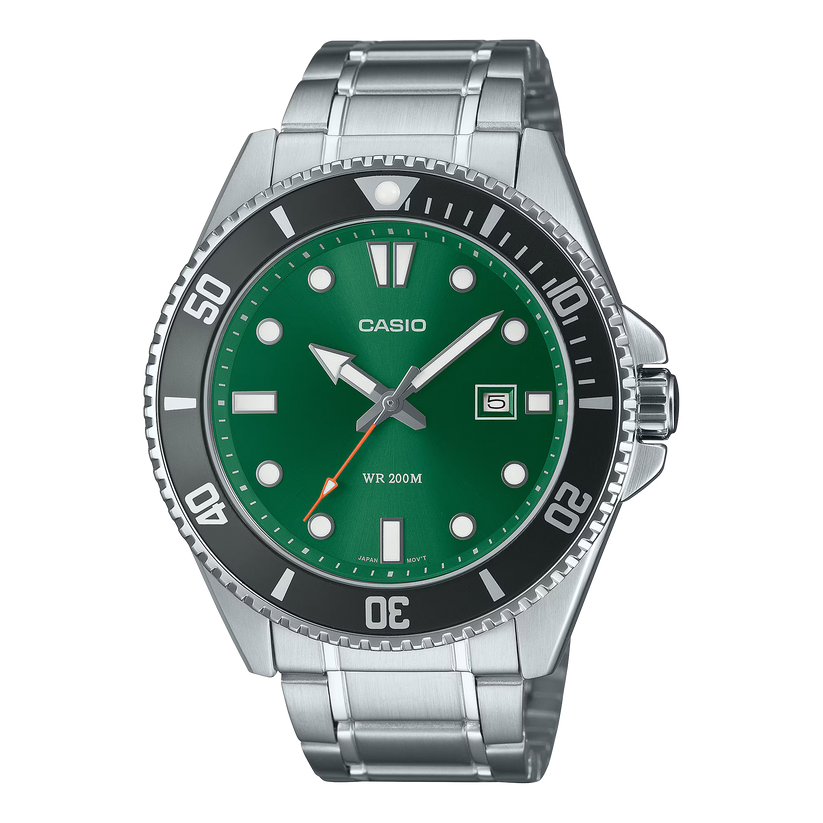 CASIO MDV-107D-3A2VDF Green Watch