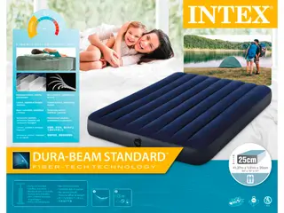 Intex matelas gonflable 137mx191mx25cm