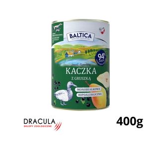 BALTICA Kaczka z gruszką 400g