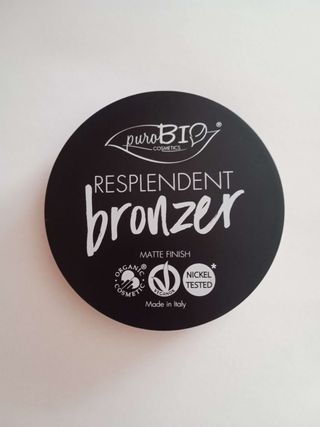 Polvos Bronceadores 01 Marrón Pálido Purobio 9 gr