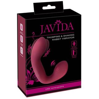 Vibrador Javida Pink Rabbit recargable por USB
