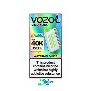 Vozol Vista Watermelon Ice 40000 Puffs 5% Nic