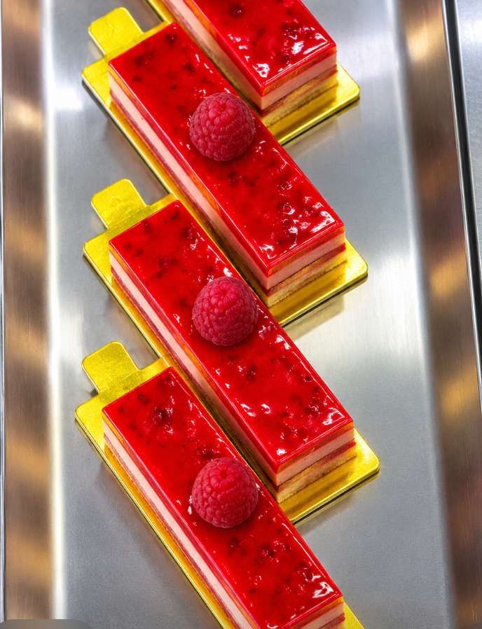 Pâtisserie framboise 1 piece by poussin