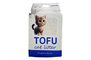 TOFU, ტოფუ კატის ტუალეტი უსუნო 6ლ
