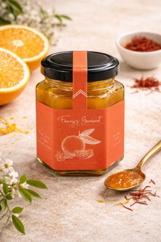 Confiture allégée d'orange au safran 220 g