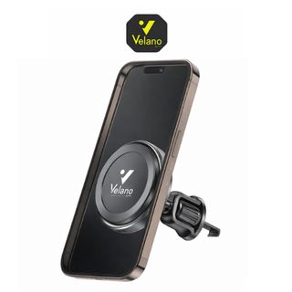 Support Voiture Magnétique avec Charge Sans Fil 20W – Fixation Grille d’Aération