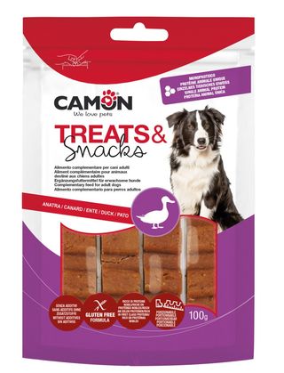Friandises pour chiens au magret de canard CAMON, 100 g