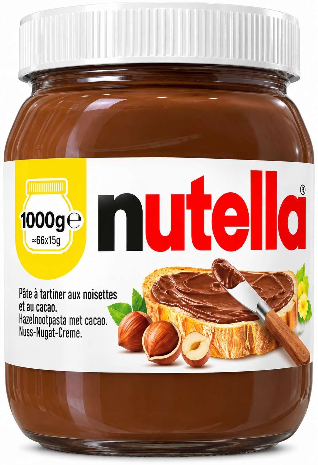 Nutella Pâte à Tartiner Noisettes et Cacao – 1 kg