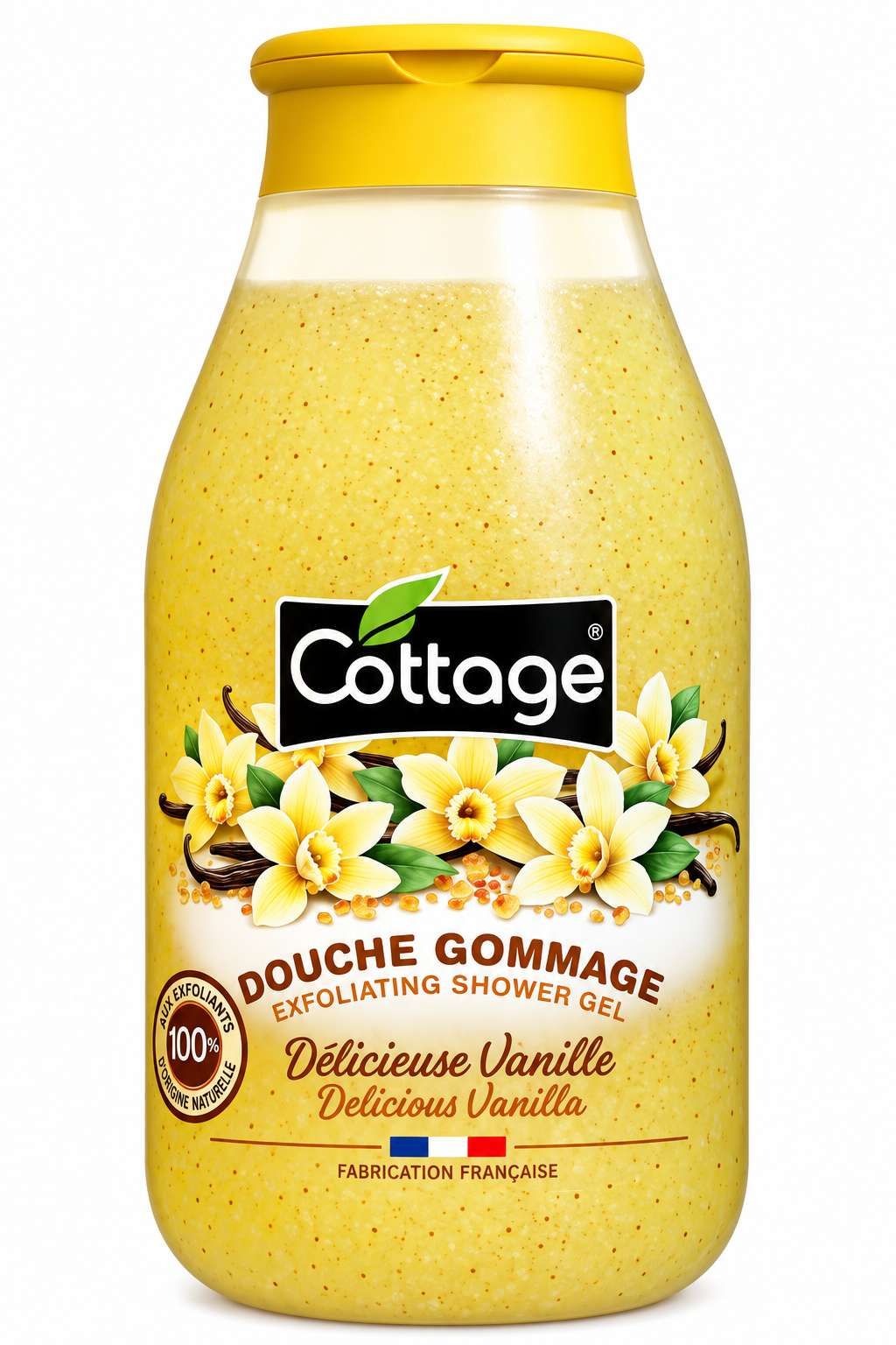Qatlage Douche Gommage Vanille – 500 ml