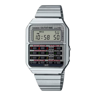 CASIO OUTATIME Silver Digital Watch