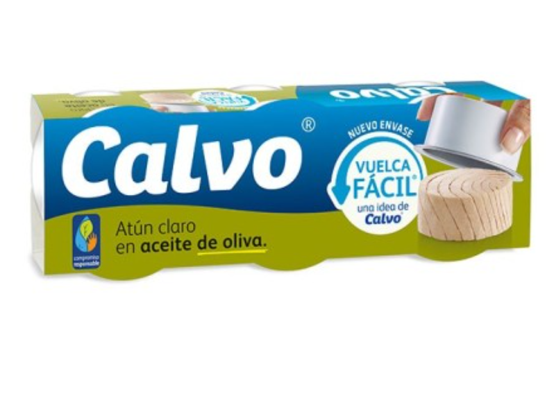 Calvo Thon à l'Huile d'Olive – Pack de 3 Boîtes