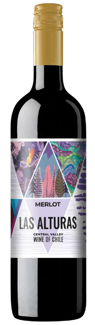 Las Alturas Merlot Wine, Chile