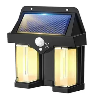 lampes solaires d'extérieur détectent les mouvement