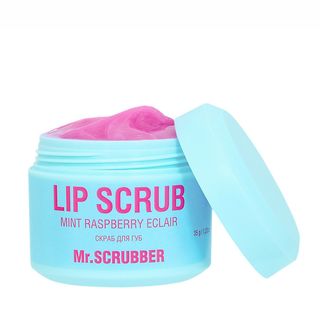 Cкраб для губ Lip Scrub Mint Raspberry eclair із ароматом м’ятно-малинового еклера