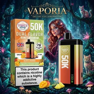 Dinner Lady 50k Dual Flavor - Mexican Mango & Passion Guava Pineapple