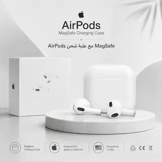 Écouteurs Sans Fil Apple avec boitier de recharge MagSafe