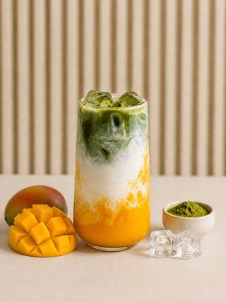 Iced Mango Matcha