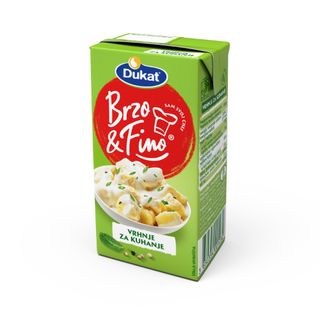 Dukat vrhnje za kuhanje 20%mm 200g