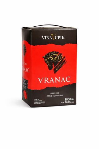 Vranac Vupik B&B Crno Vino 3 l