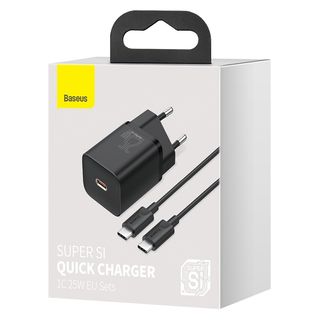 Baseus Chargeur 25W USB Type-C + Cable