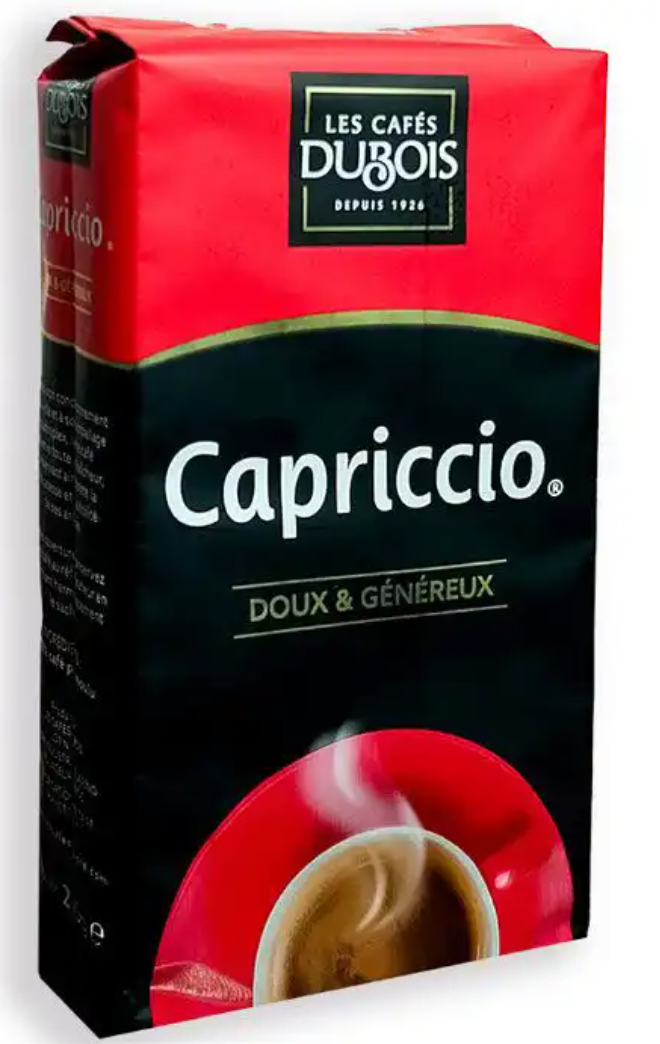 Les Cafés Dubois Capriccio Café Moulu – 200 g